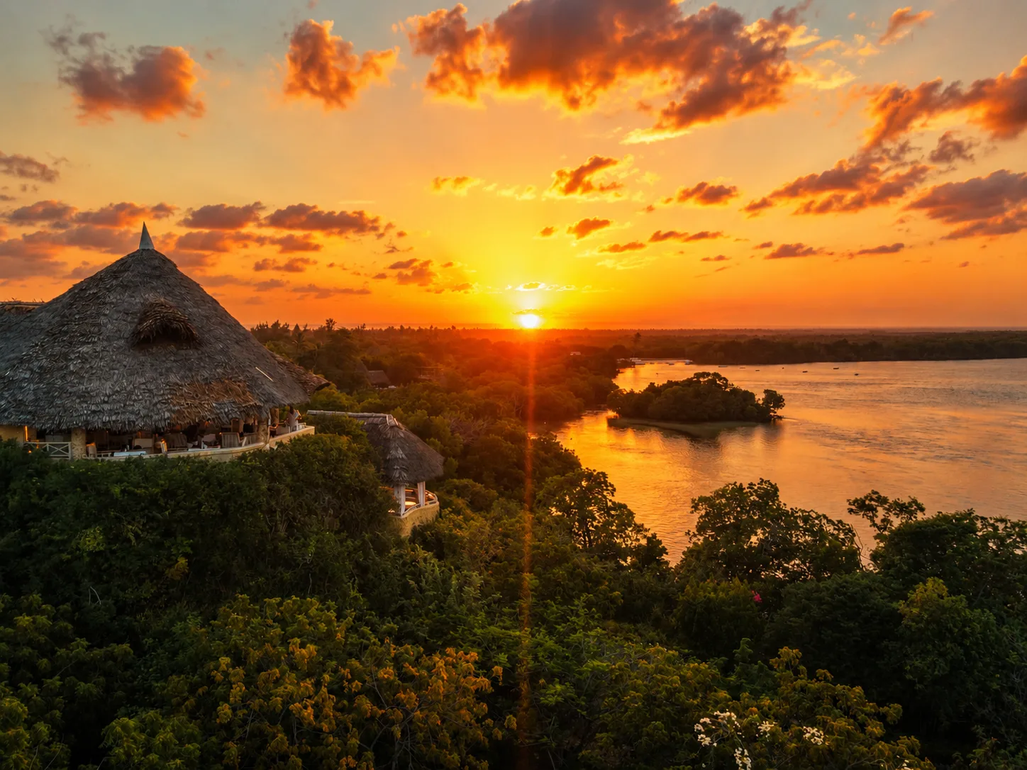 Restaurant Sunset Sky View
